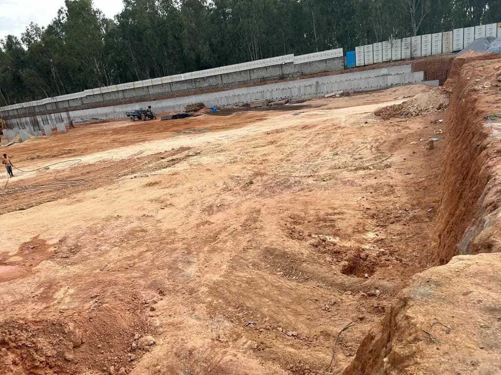 Sai Silicon Heights: Site photo filed with Karnataka RERA
