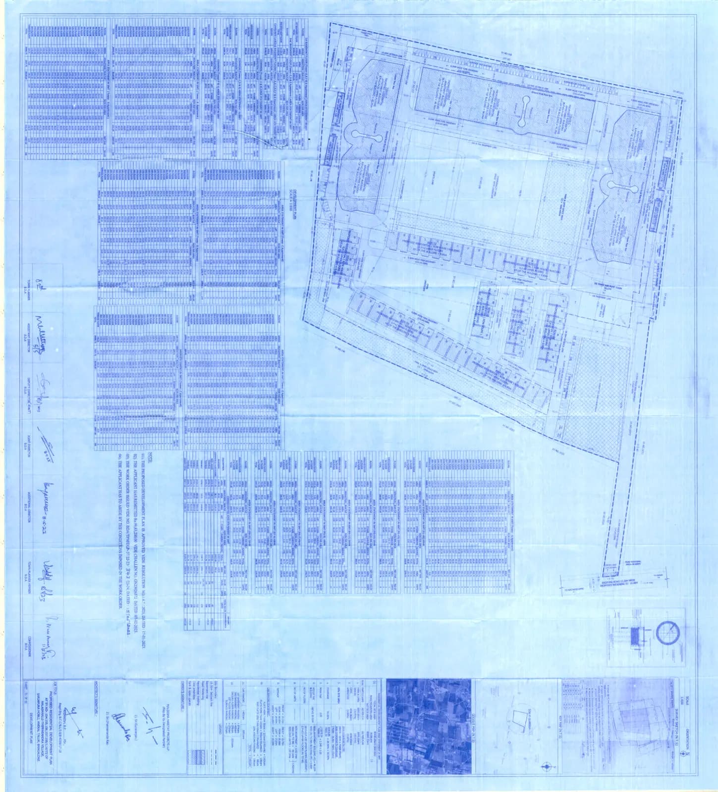 Disha Pursuit Of The Elements: Existing Layout Plan (filed with Karnataka RERA)