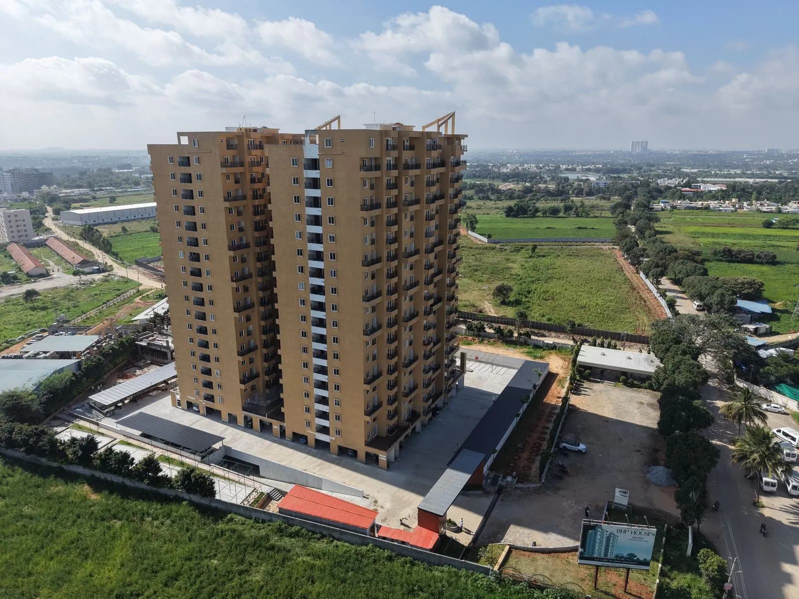 Falcon By BHP: Site photo filed with Karnataka RERA