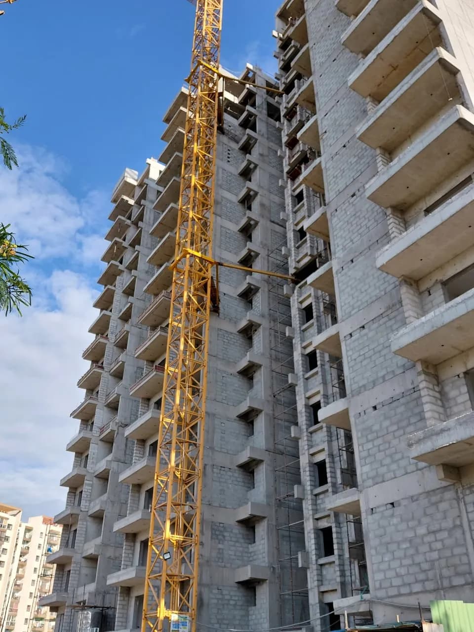 Inspira Infinity: Site photo filed with Karnataka RERA