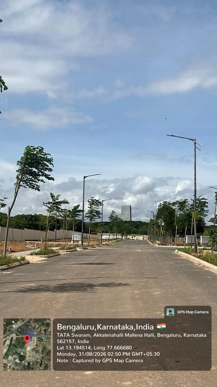 Raagam: Site photo filed with Karnataka RERA