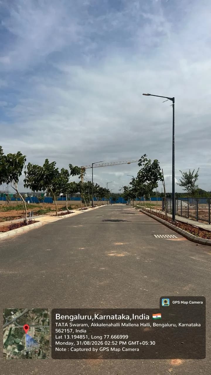 Raagam: Site photo filed with Karnataka RERA