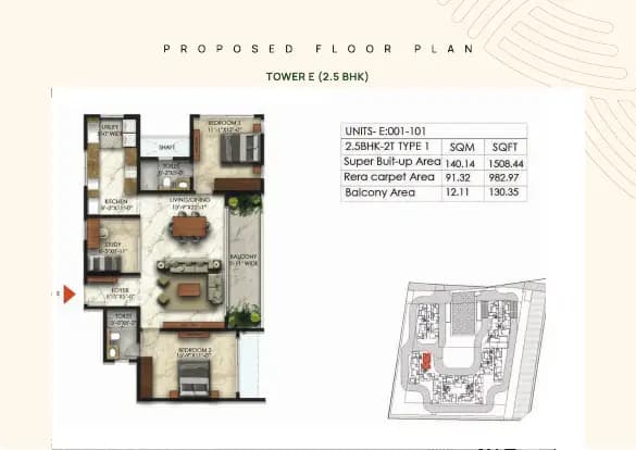 East Park Residences: Brochure, page 7 (filed with Karnataka RERA)