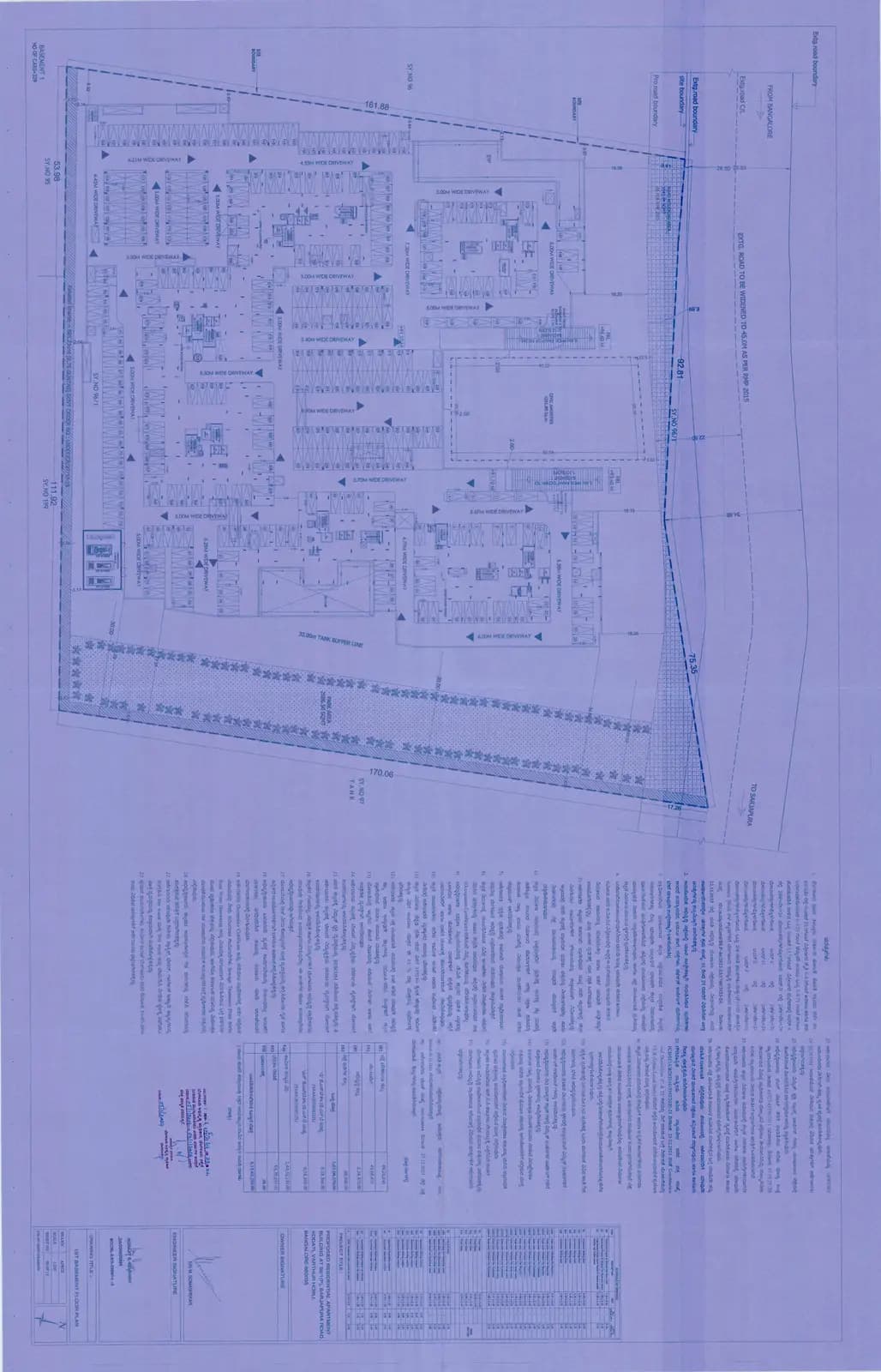 East Park Residences: 1st Basement Floor Plan.pdf (filed with Karnataka RERA)