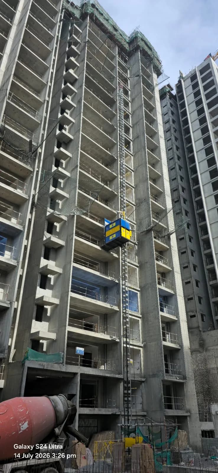 East Park Residences: Site photo filed with Karnataka RERA