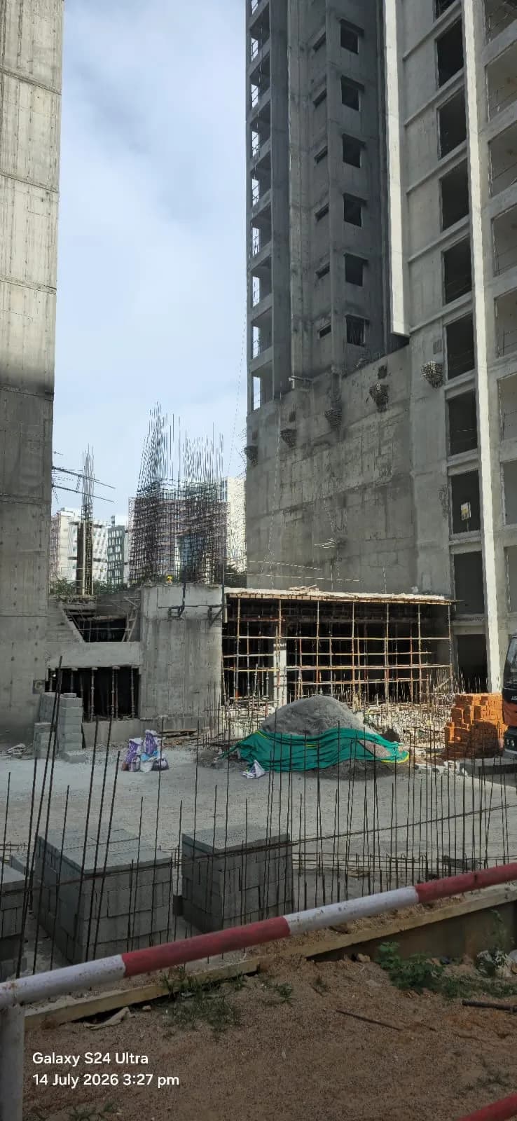 East Park Residences: Site photo filed with Karnataka RERA