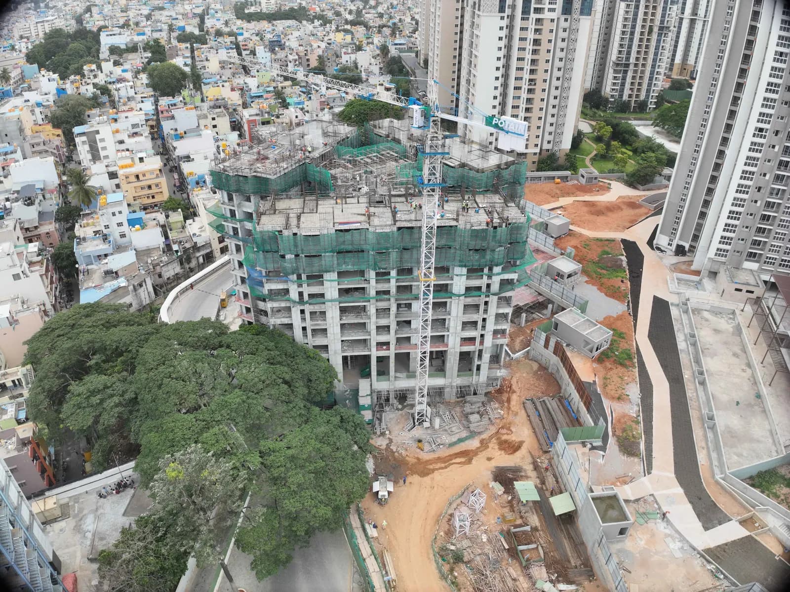 Parkwest - Sequoia - Tower 11: Site photo filed with Karnataka RERA