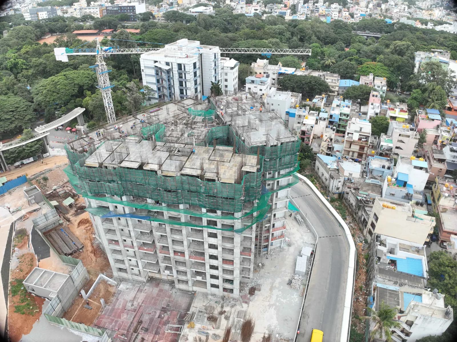 Parkwest - Sequoia - Tower 11: Site photo filed with Karnataka RERA