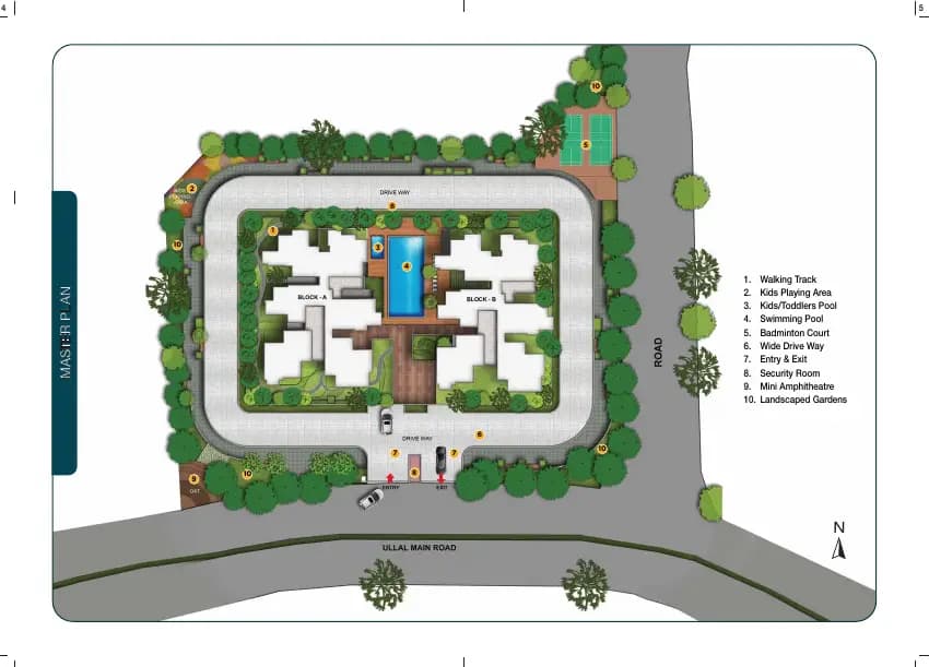 Navami Chamara Heights: Brochure, page 3 (filed with Karnataka RERA)