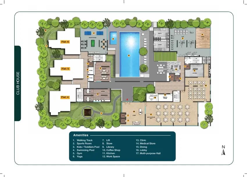 Navami Chamara Heights: Brochure, page 4 (filed with Karnataka RERA)