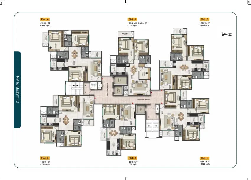 Navami Chamara Heights: Brochure, page 5 (filed with Karnataka RERA)