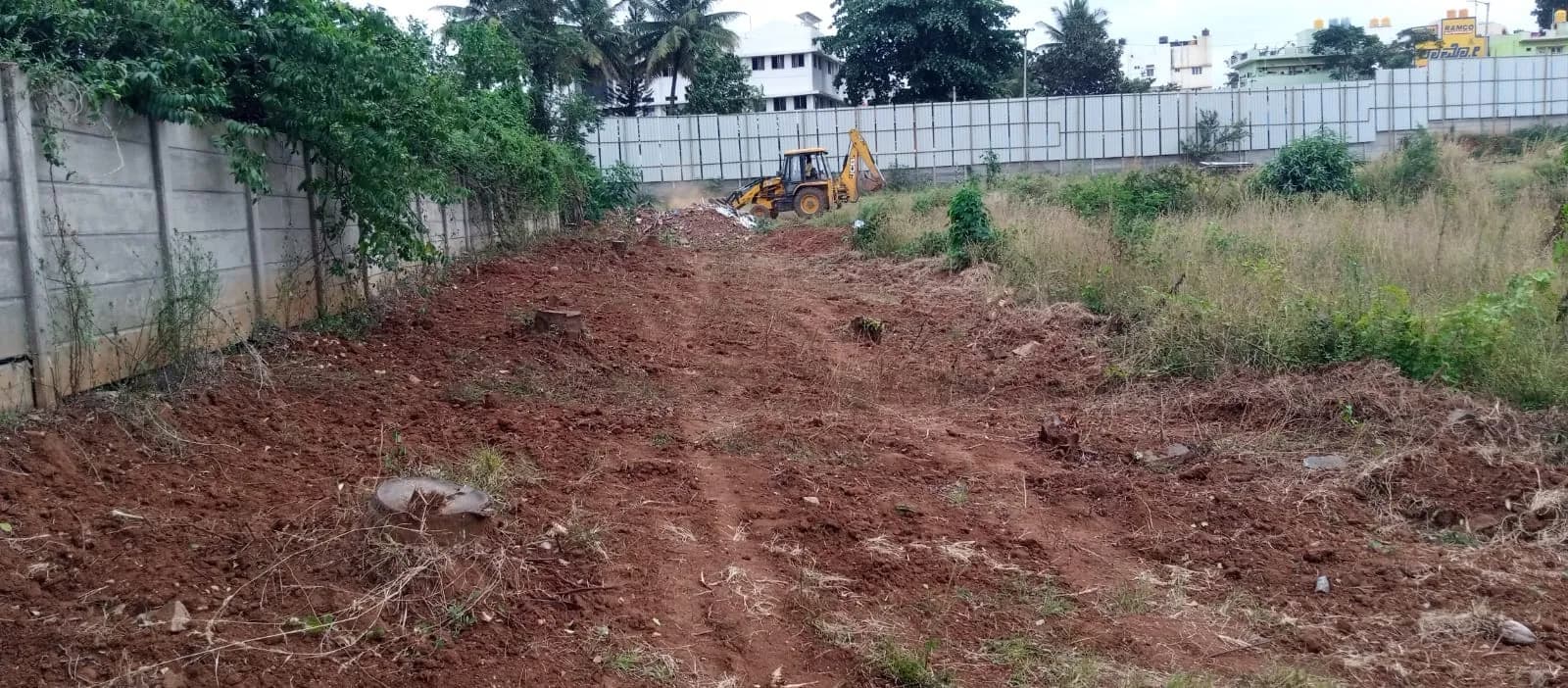 Navami Chamara Heights: Site photo filed with Karnataka RERA