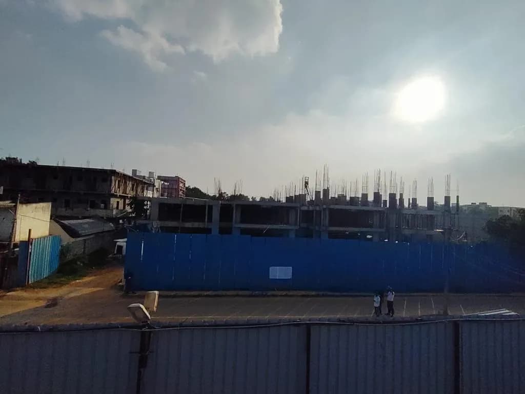 Sai Raghavendra's Tiara: Site photo filed with Karnataka RERA