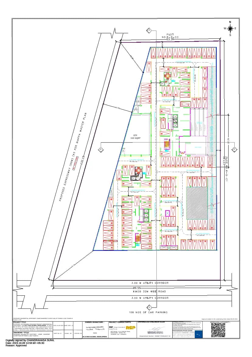 North Park: Approved Plan sheet 02.pdf (filed with Karnataka RERA)