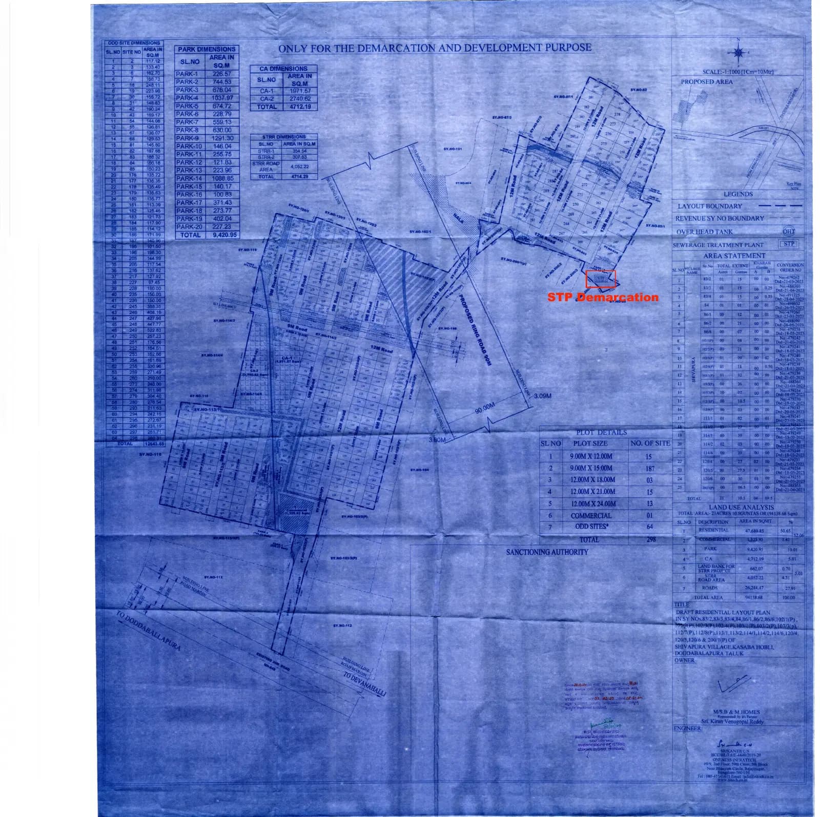 Lagos: STP Demarcation.pdf (filed with Karnataka RERA)