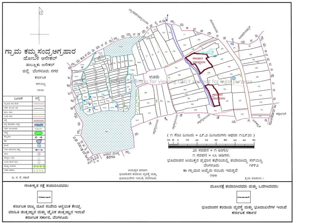 The Imperial Address Phase-4: Village Map Demarcation.jpeg (filed with Karnataka RERA)