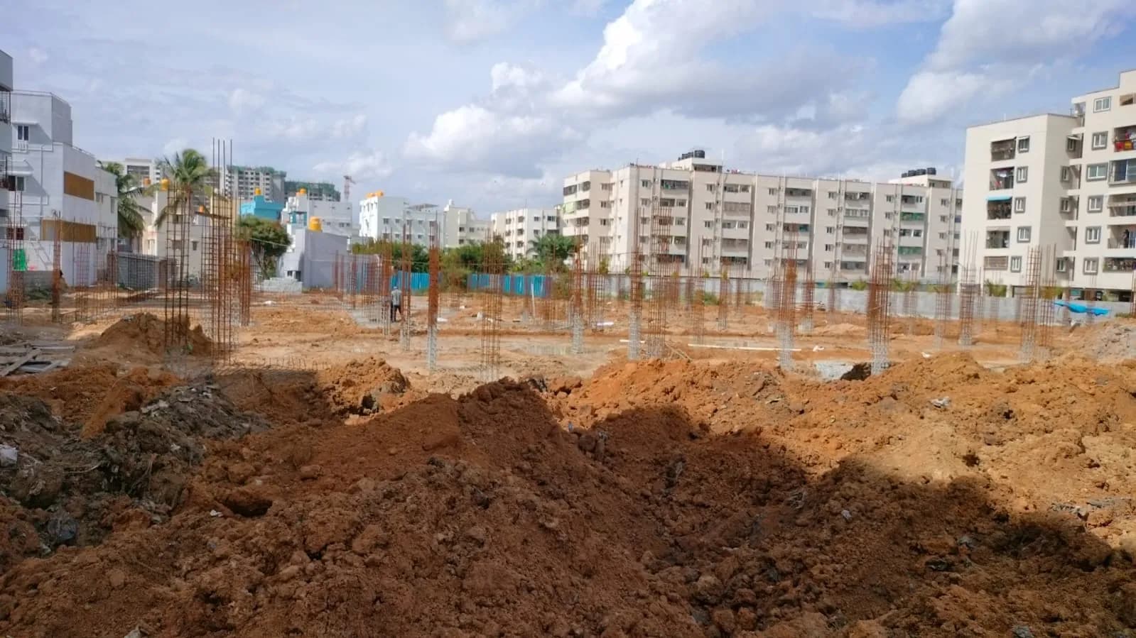 Sree Adithya Lotus Park: Site photo filed with Karnataka RERA