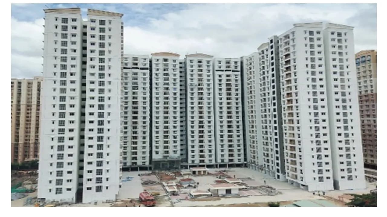 Dioro & Beryl at Brigade El Dorado: Site photo filed with Karnataka RERA