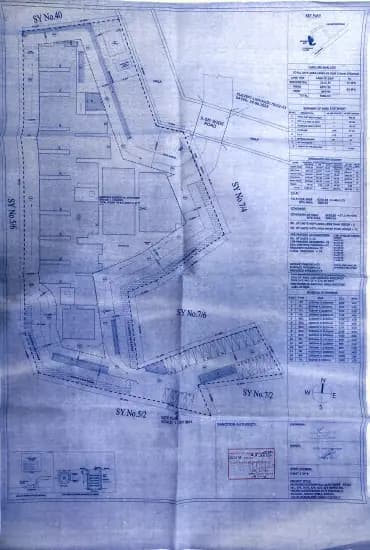 Upavan: Approved Layout Plan (filed with Karnataka RERA)