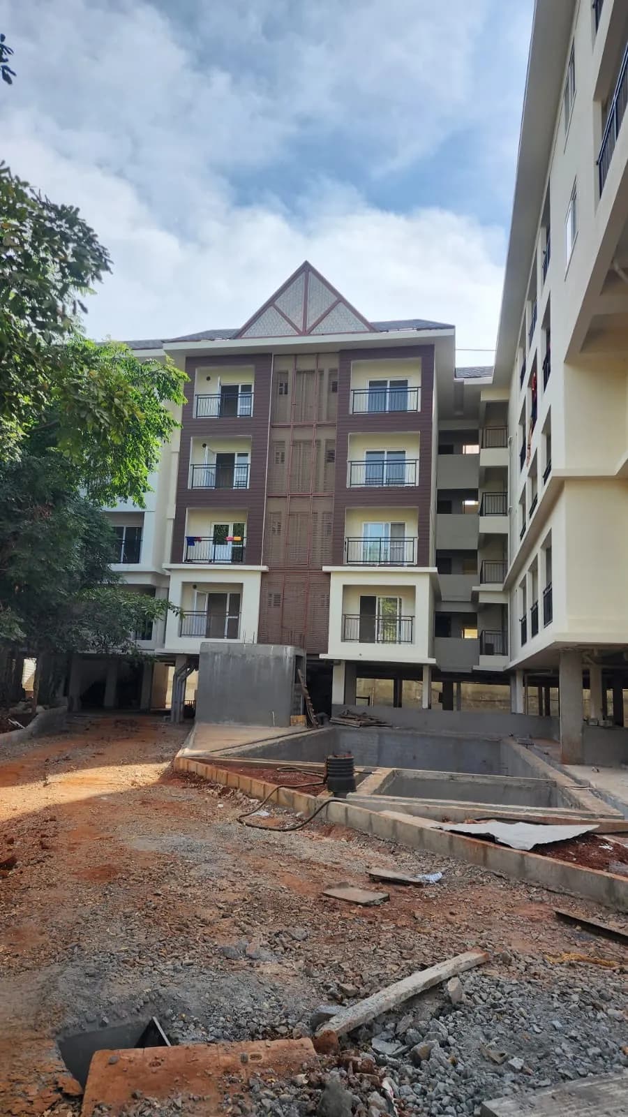Upavan: Site photo filed with Karnataka RERA