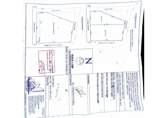 Pruthvi Homes: Existing Layout Plan (filed with Karnataka RERA)