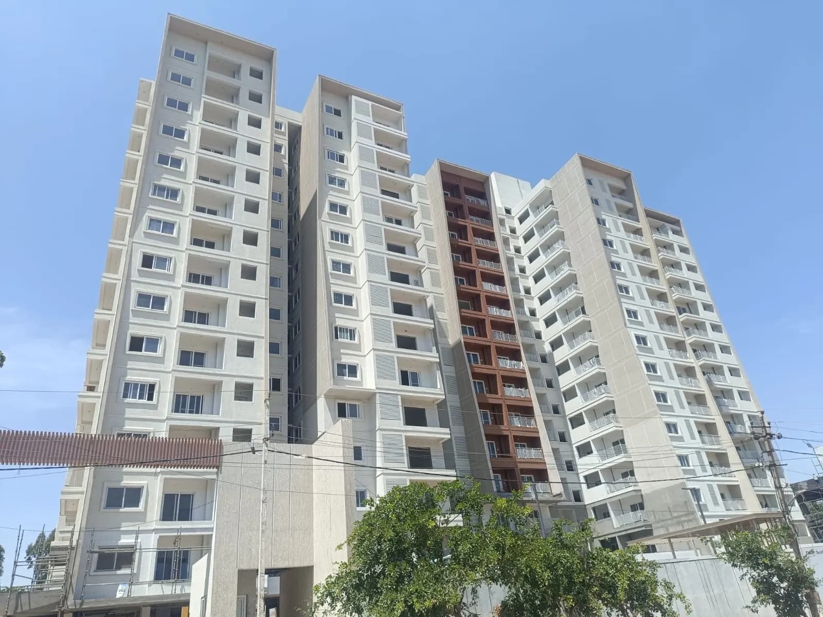 DSR The Courtyard: Site photo filed with Karnataka RERA