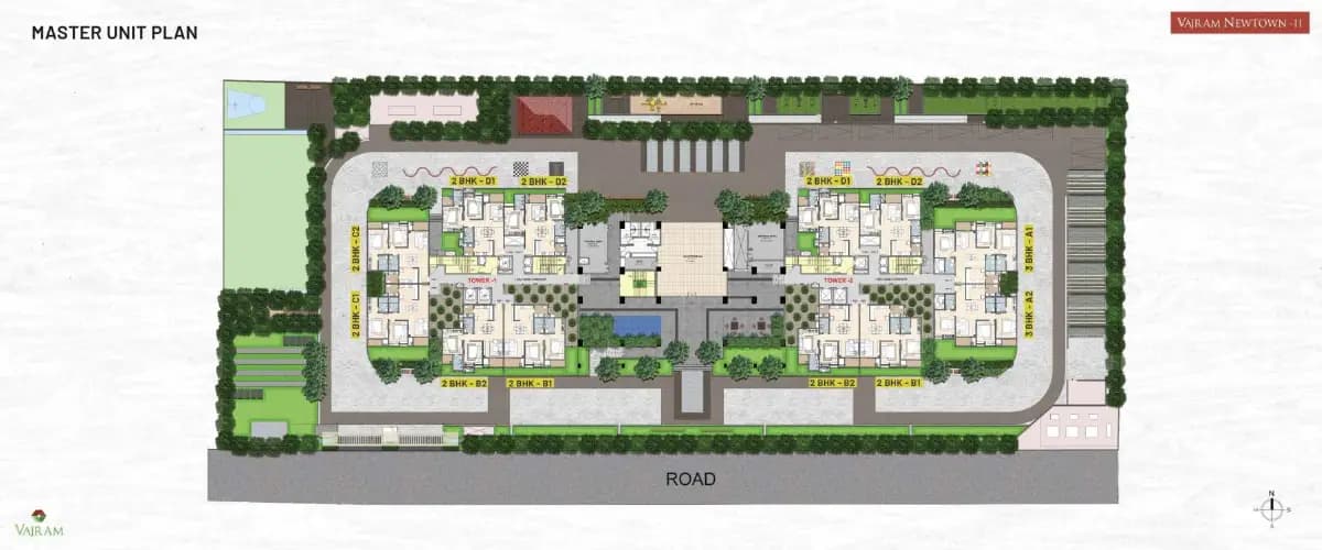 Vajram Newtown - II: Brochure, page 8 (filed with Karnataka RERA)