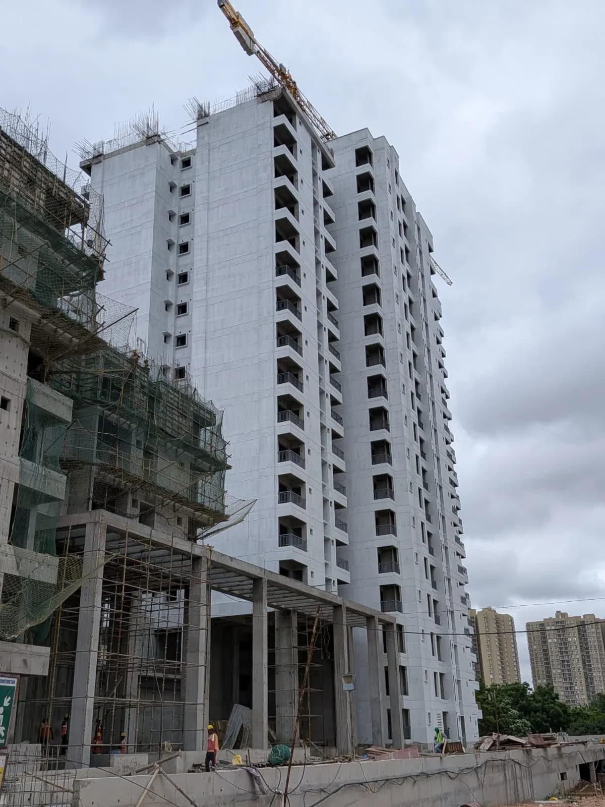 Vajram Newtown - II: Site photo filed with Karnataka RERA