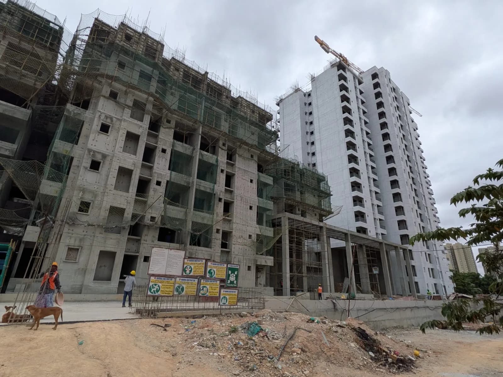 Vajram Newtown - II: Site photo filed with Karnataka RERA