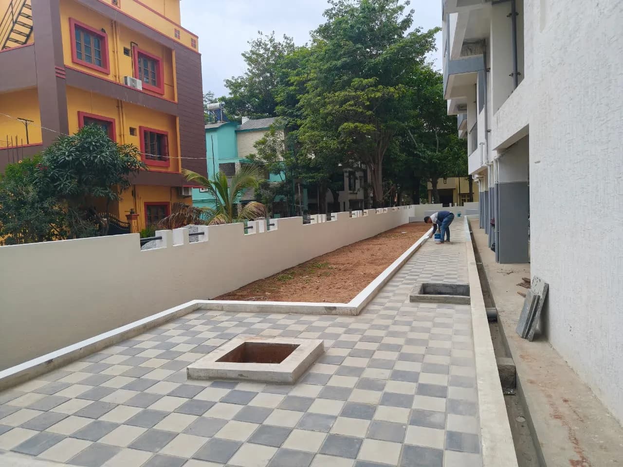 Sowmya Skyla: Site photo filed with Karnataka RERA