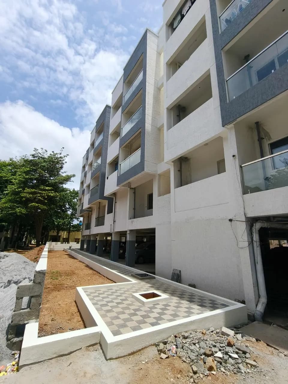 Sowmya Skyla: Site photo filed with Karnataka RERA