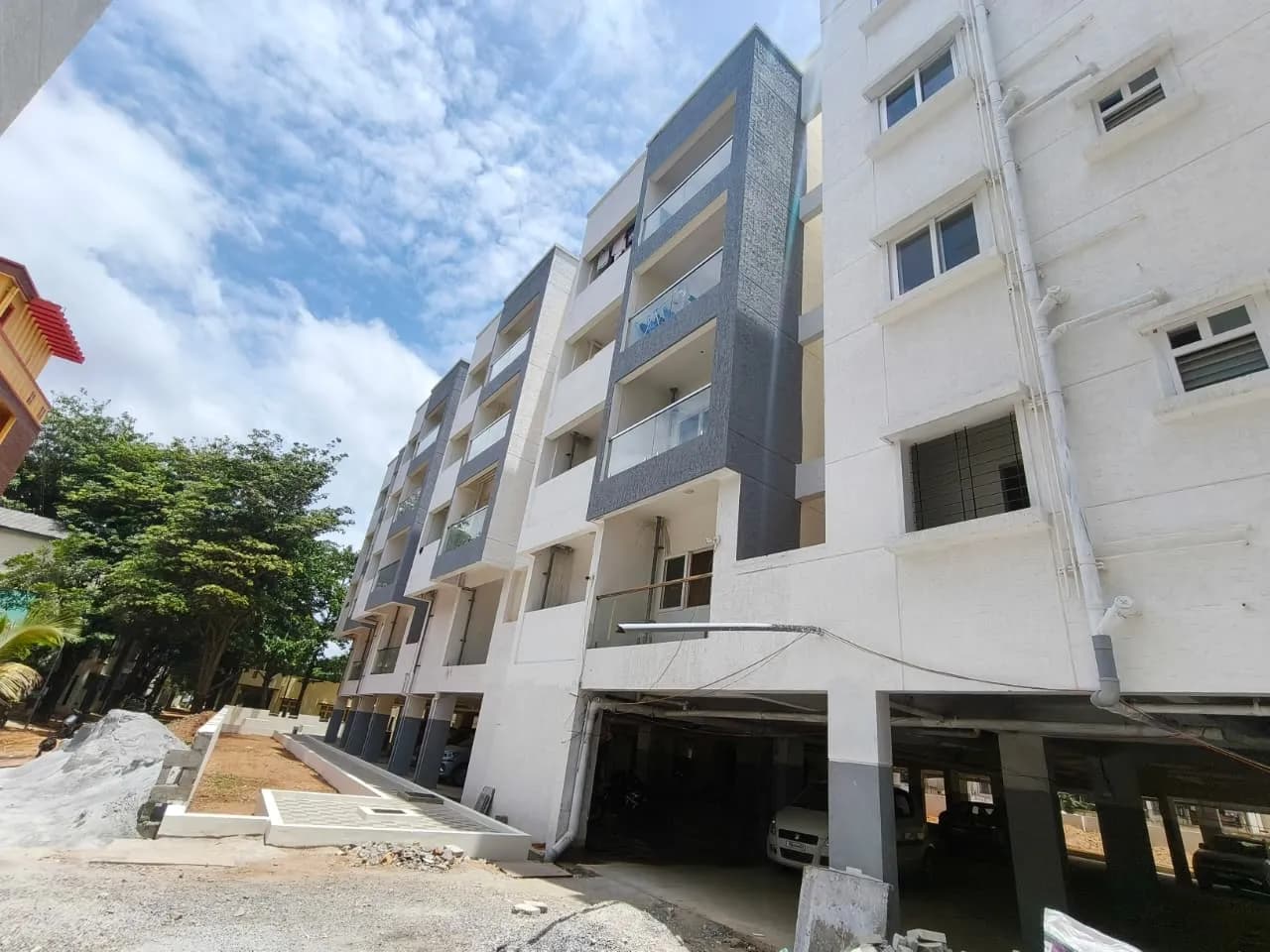Sowmya Skyla: Site photo filed with Karnataka RERA