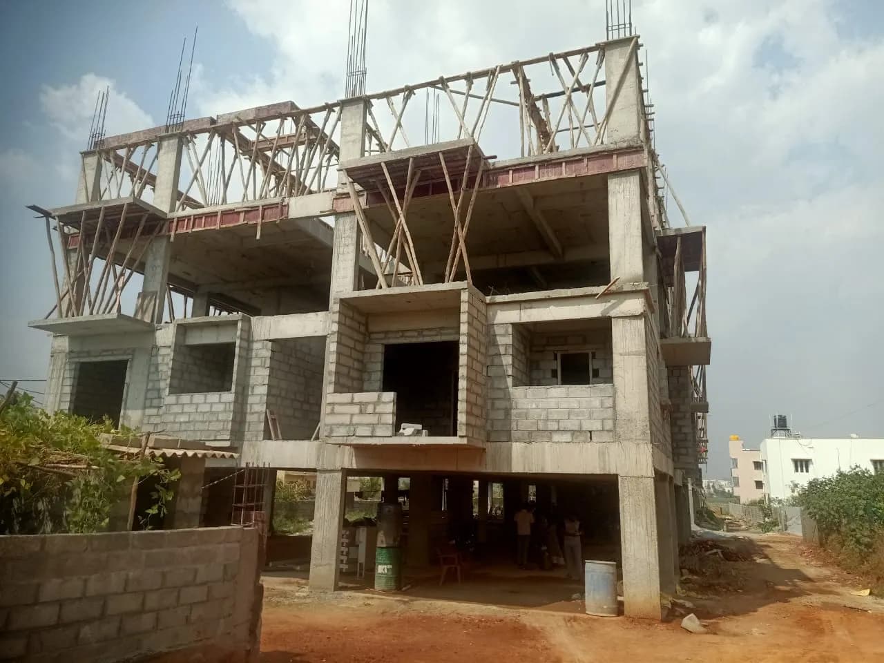 Sri Sai Krupa Meadows: Site photo filed with Karnataka RERA