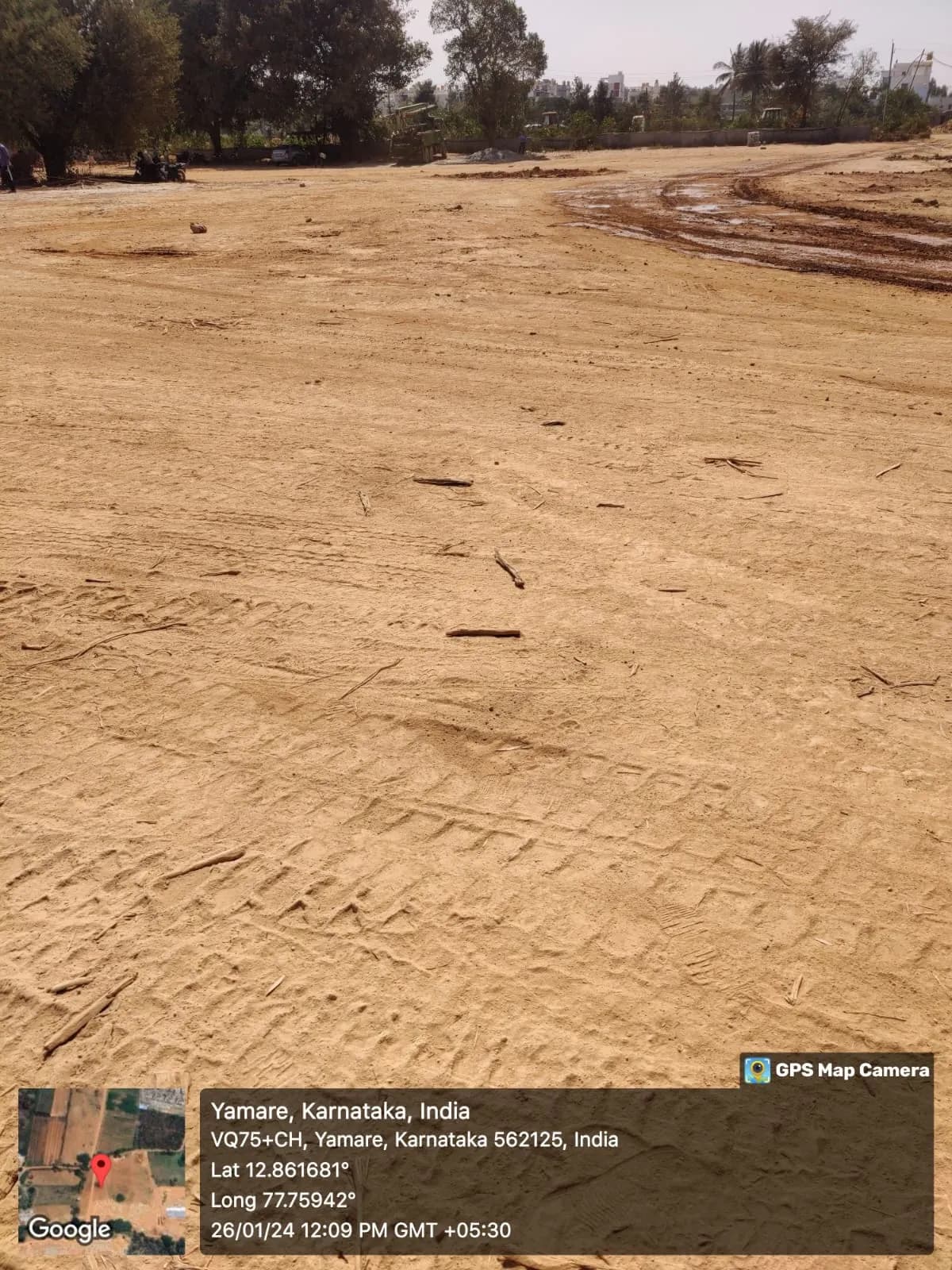 Engrace Vista: Site photo filed with Karnataka RERA