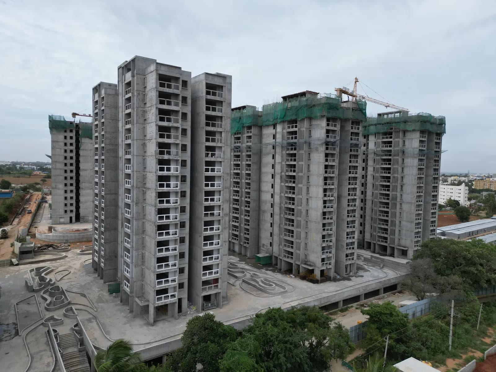 Engrace Vista: Site photo filed with Karnataka RERA