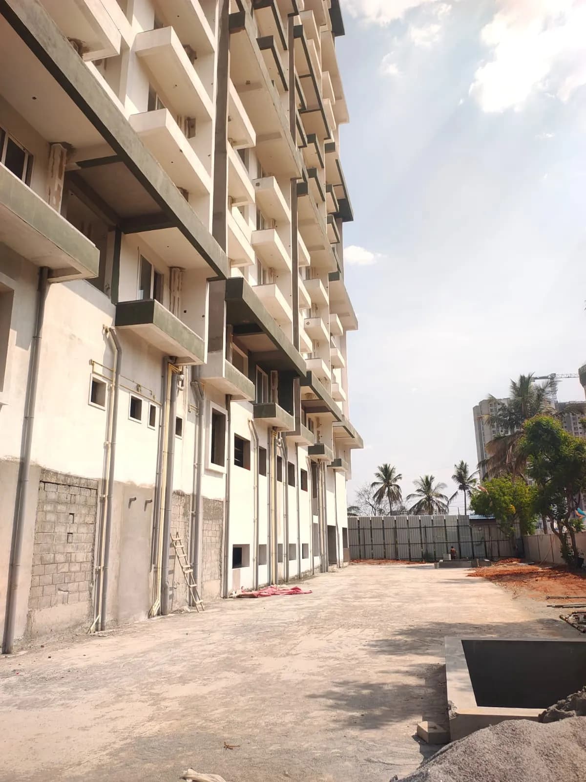 Vaishno Ambaram: Site photo filed with Karnataka RERA