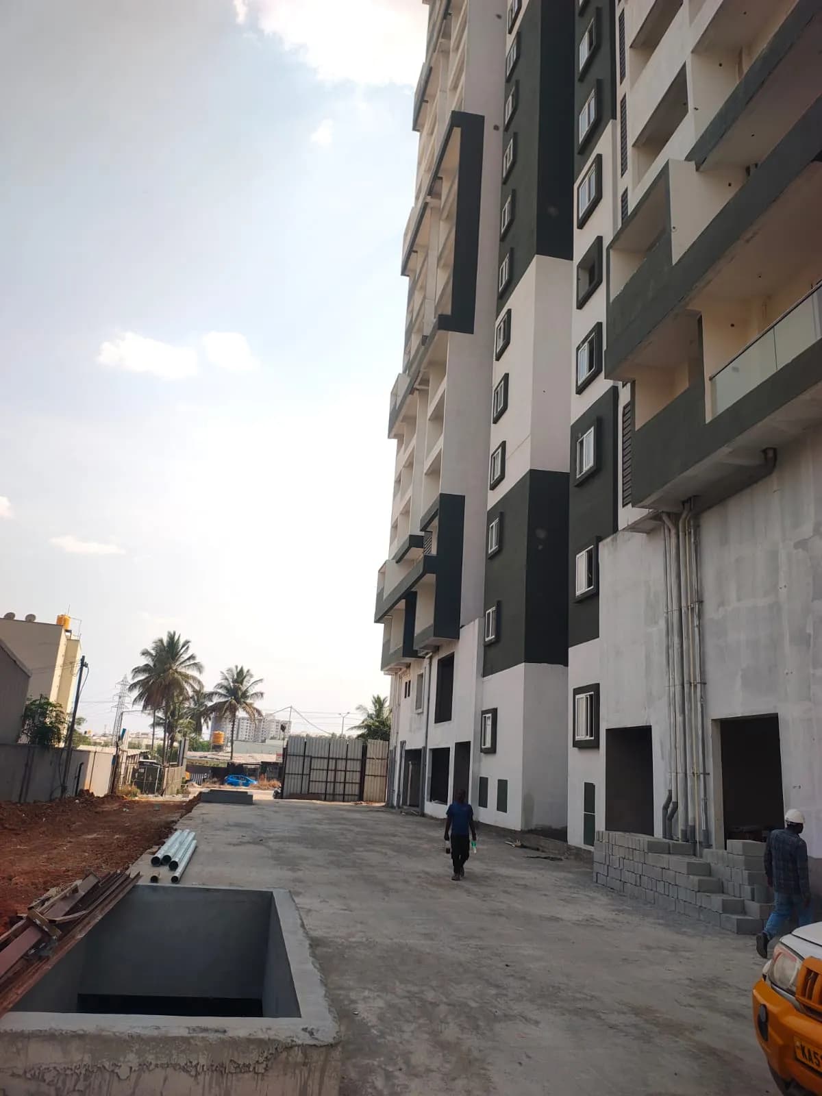 Vaishno Ambaram: Site photo filed with Karnataka RERA