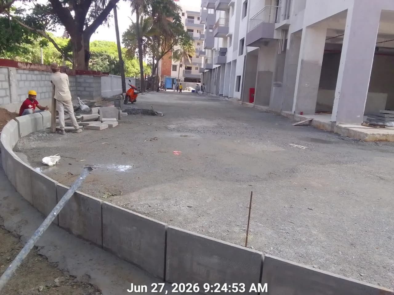 Shilpa Rathna: Site photo filed with Karnataka RERA