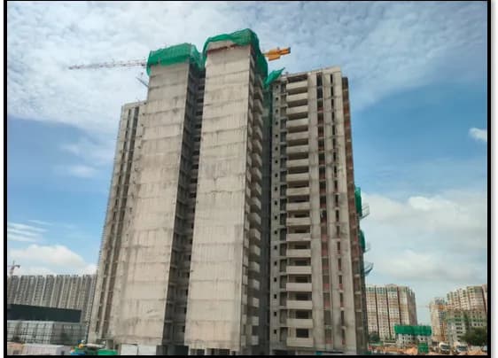 Assetz Sora & Saki: Site photo filed with Karnataka RERA