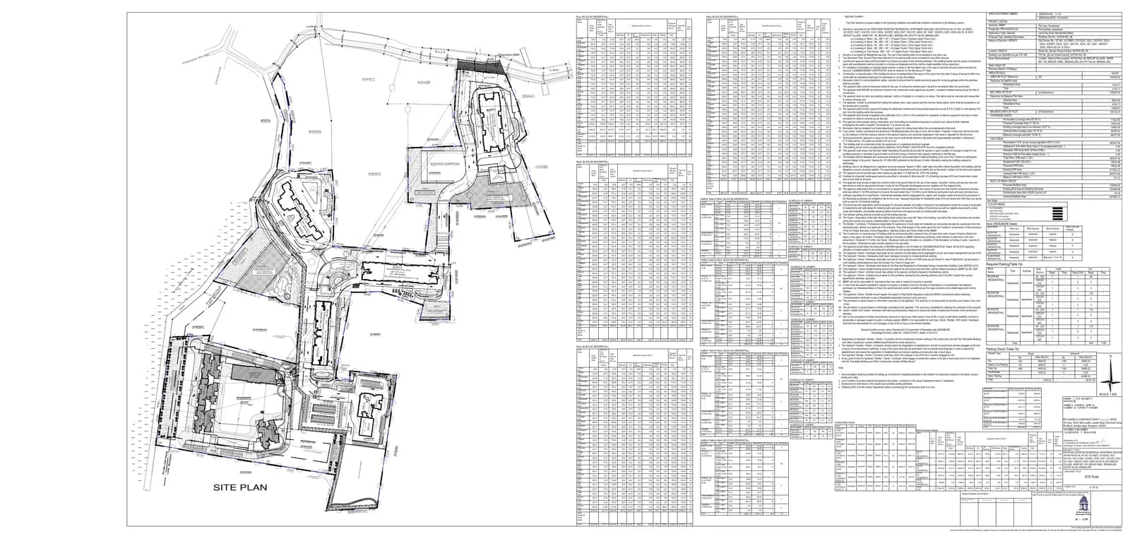Azur: Existing Layout Plan (filed with Karnataka RERA)