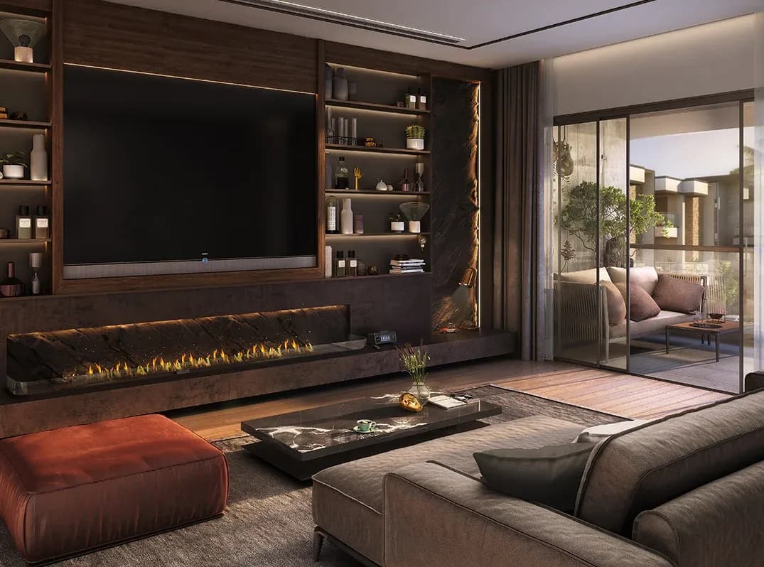 Sattva Springs: Type 5 Villa Family Lounge (artist’s impression)