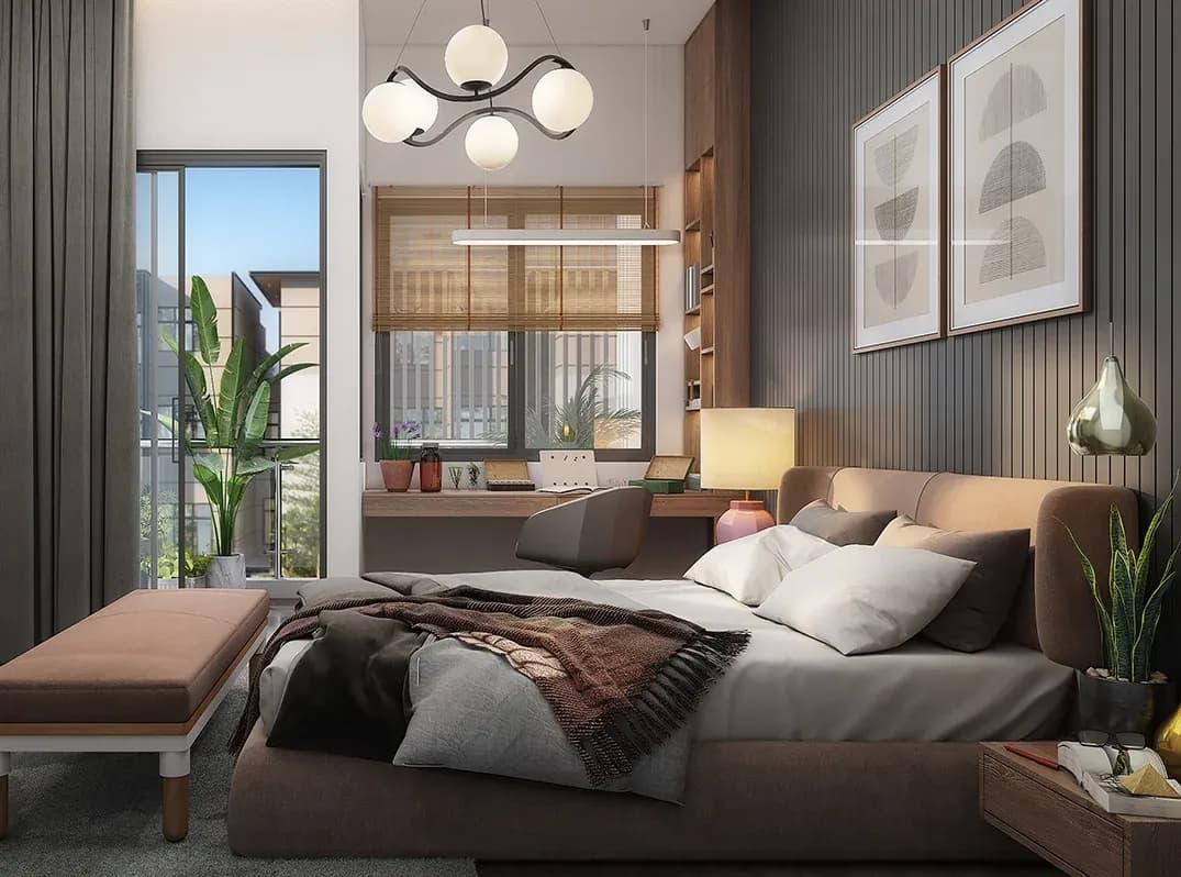 Sattva Springs: Master Bedroom (artist’s impression)