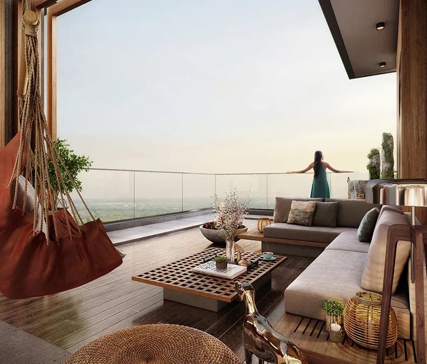 Sattva Springs: Type 5 Terrace Landscape (artist’s impression)