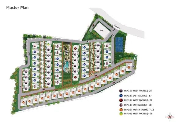 Sattva Springs: Brochure, page 2 (filed with Karnataka RERA)