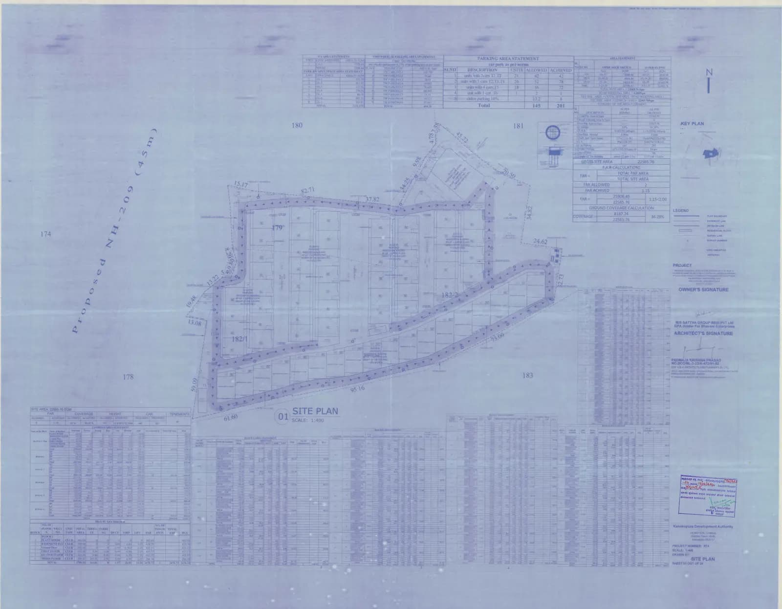Sattva Springs: Building Plan 1 OF 25.pdf (filed with Karnataka RERA)