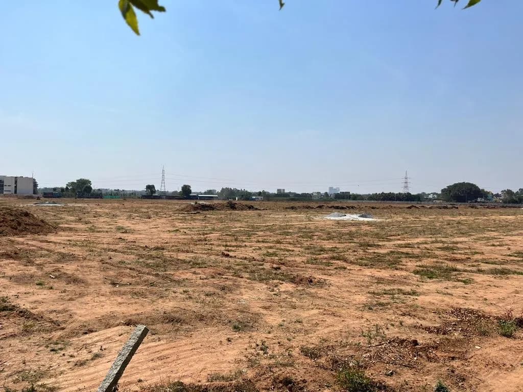 Disha Pursuit Of The Elements: Site photo filed with Karnataka RERA