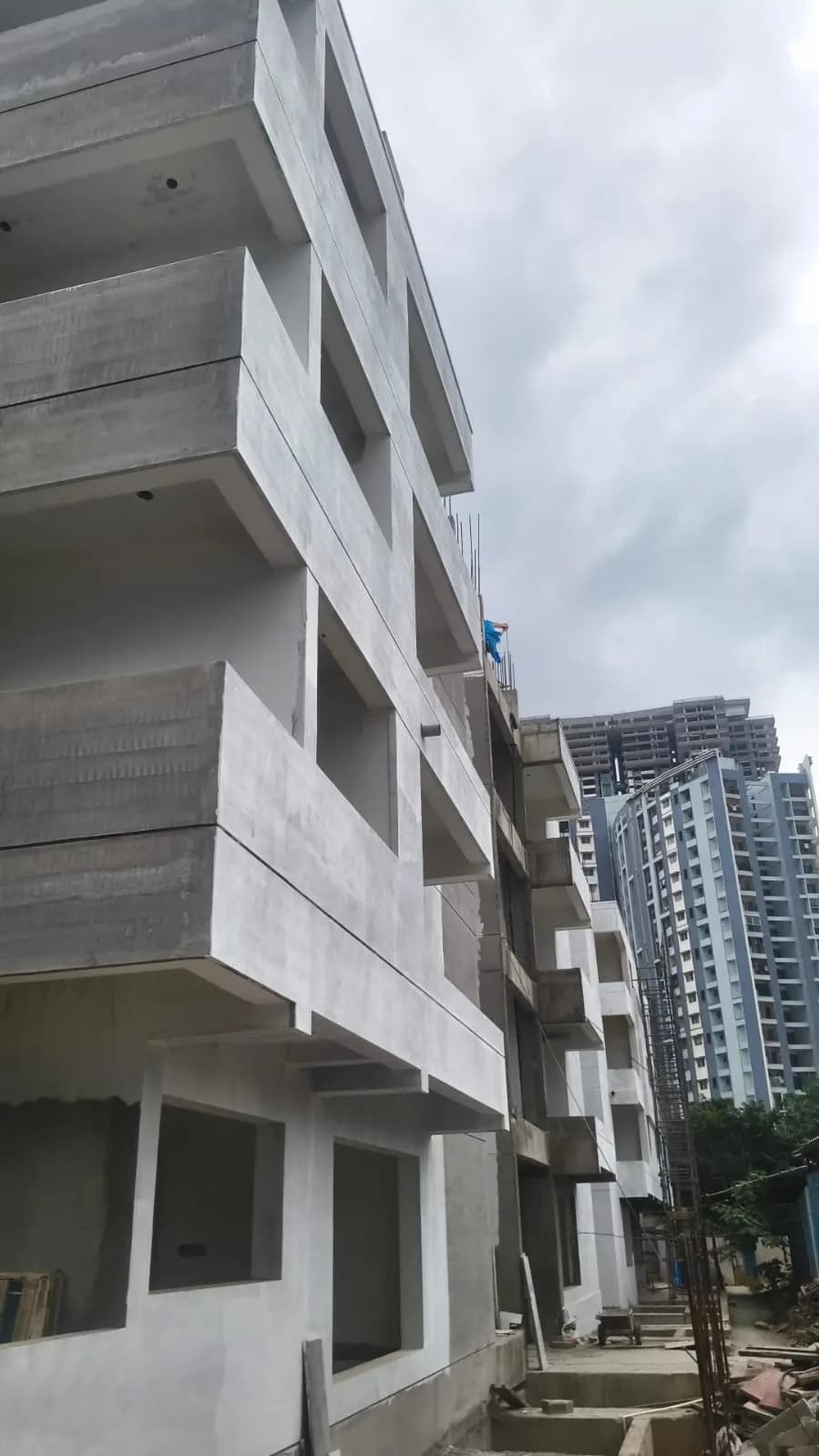 Rubby Castle 1: Site photo filed with Karnataka RERA