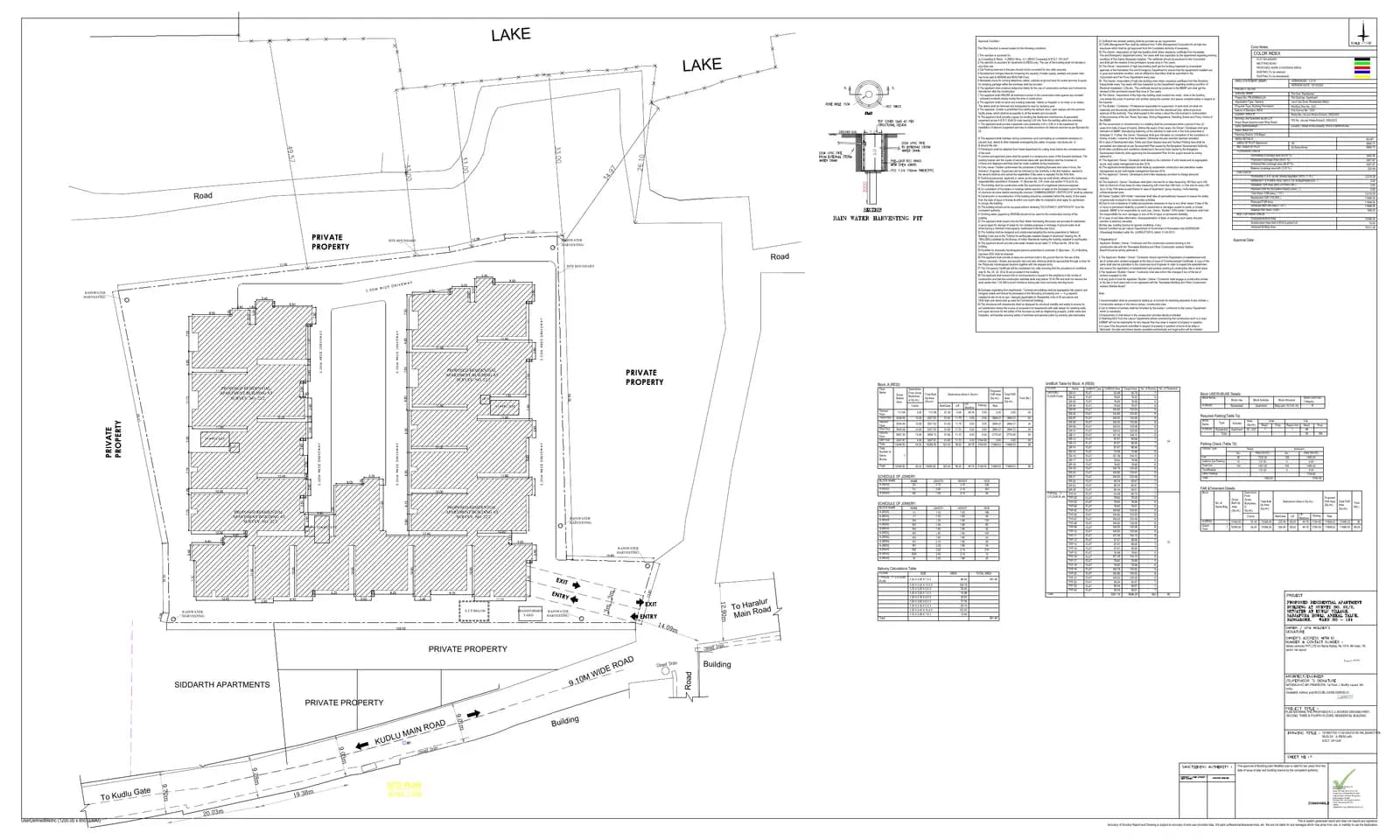 Abhee Riviera Royale: Existing Layout Plan (filed with Karnataka RERA)