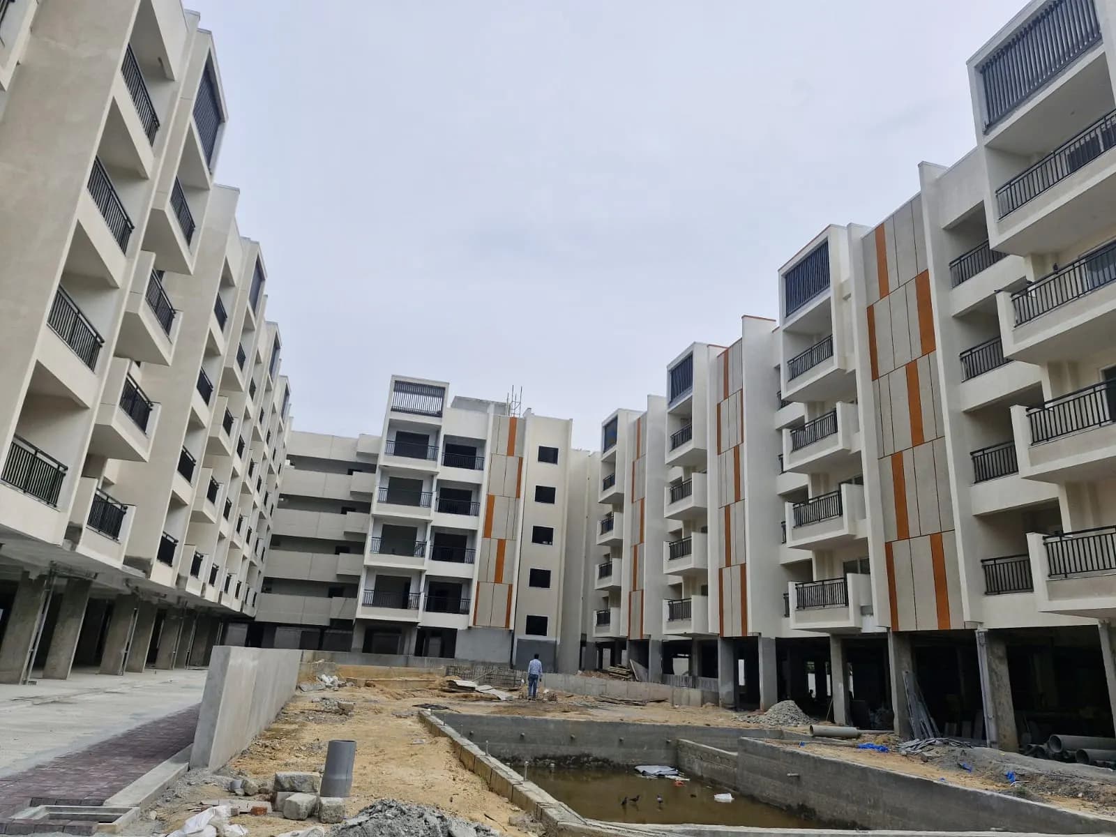 Abhee Riviera Royale: Site photo filed with Karnataka RERA