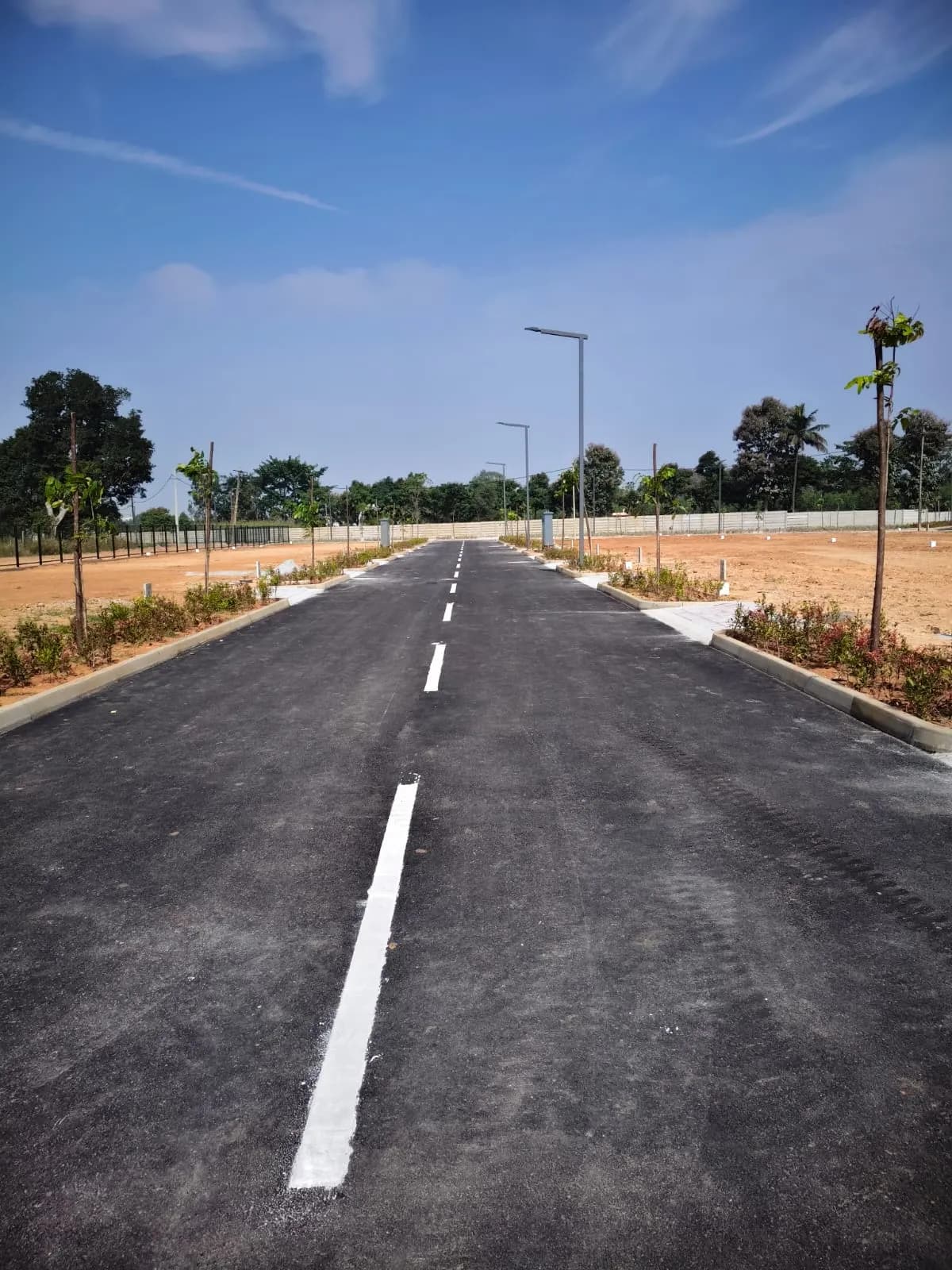 KNS Anagha Phase - II: Site photo filed with Karnataka RERA